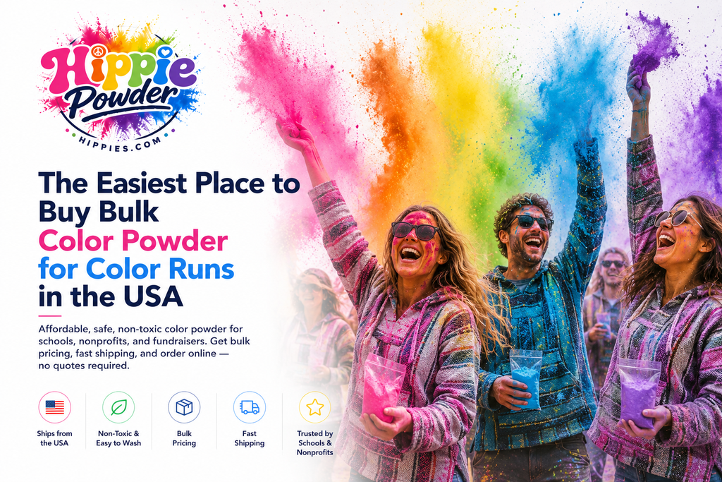 Baja hoodies and vibrant festival powder are the ultimate combination