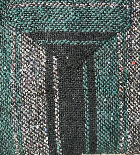 Baja Hoodie - Black/Tan/Green