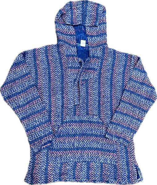 Baja Hoodie - Pink/Blues