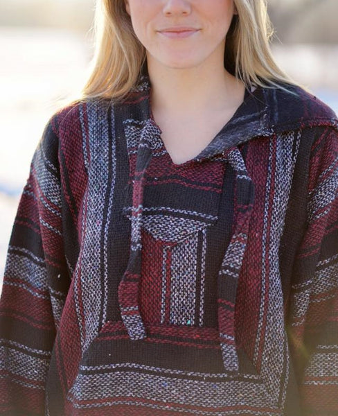 Ron Burgundy Baja Hoodie Drug Rug